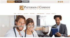 Desktop Screenshot of pattersoncpa.com